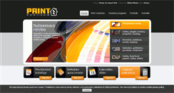 Desktop Screenshot of print-centrum.sk